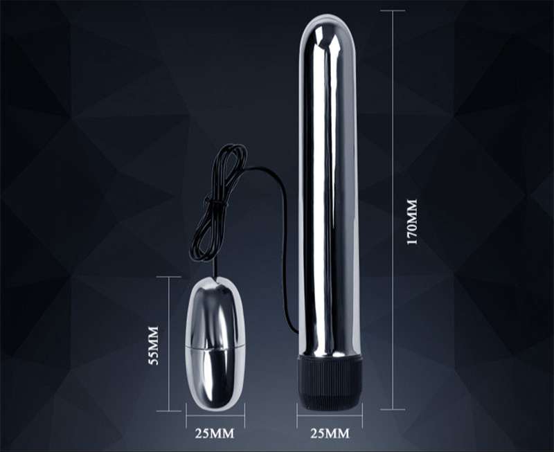 Kích thước cây rung inox massage ssieemr G